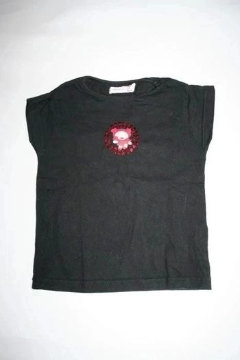 Tee shirt noir Tape à l'oeil 4 ans