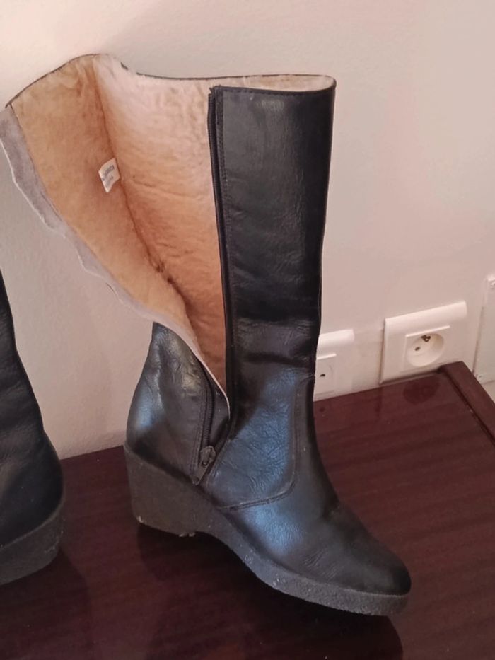 Bottes fourrées made in Yougoslavie - photo numéro 2