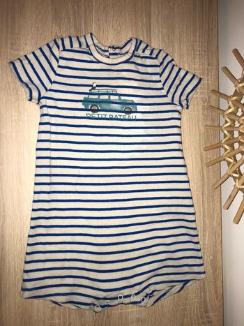 Barboteuse petit bateau
