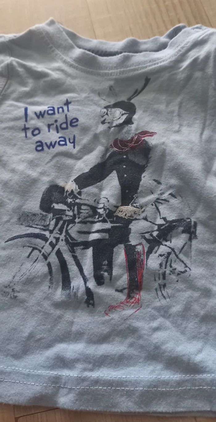 Tee shirt manches longues 6 mois - photo numéro 4