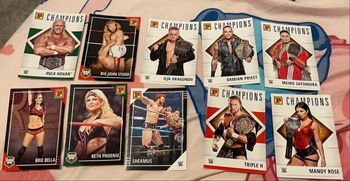 Lots de 10 cartes WWE 2022