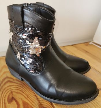 Bottes à sequins taille 35