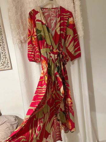 Robe longue portefeuille Powder M neuve