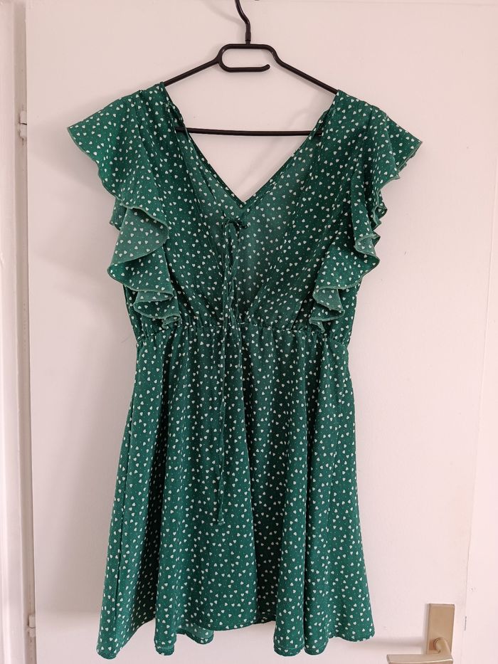 Robe verte Shein - photo numéro 3