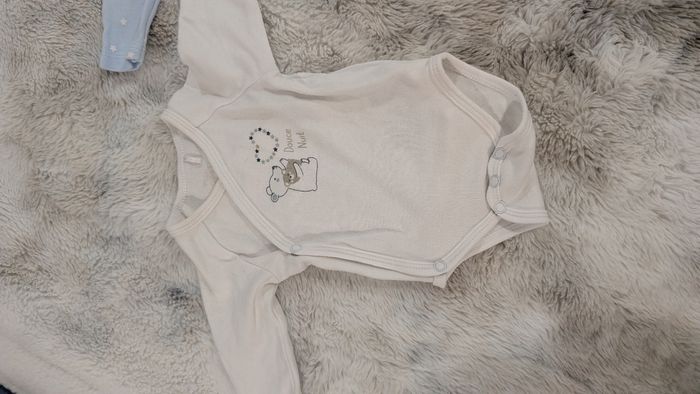 lot de 3 bodies de la marque Mes Petits Cailloux - photo numéro 2