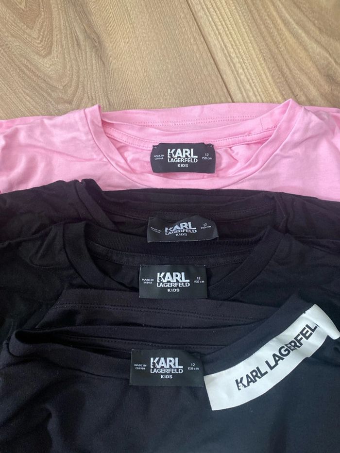 T-shirt lot de 4 Karl lagerfeld - photo numéro 6