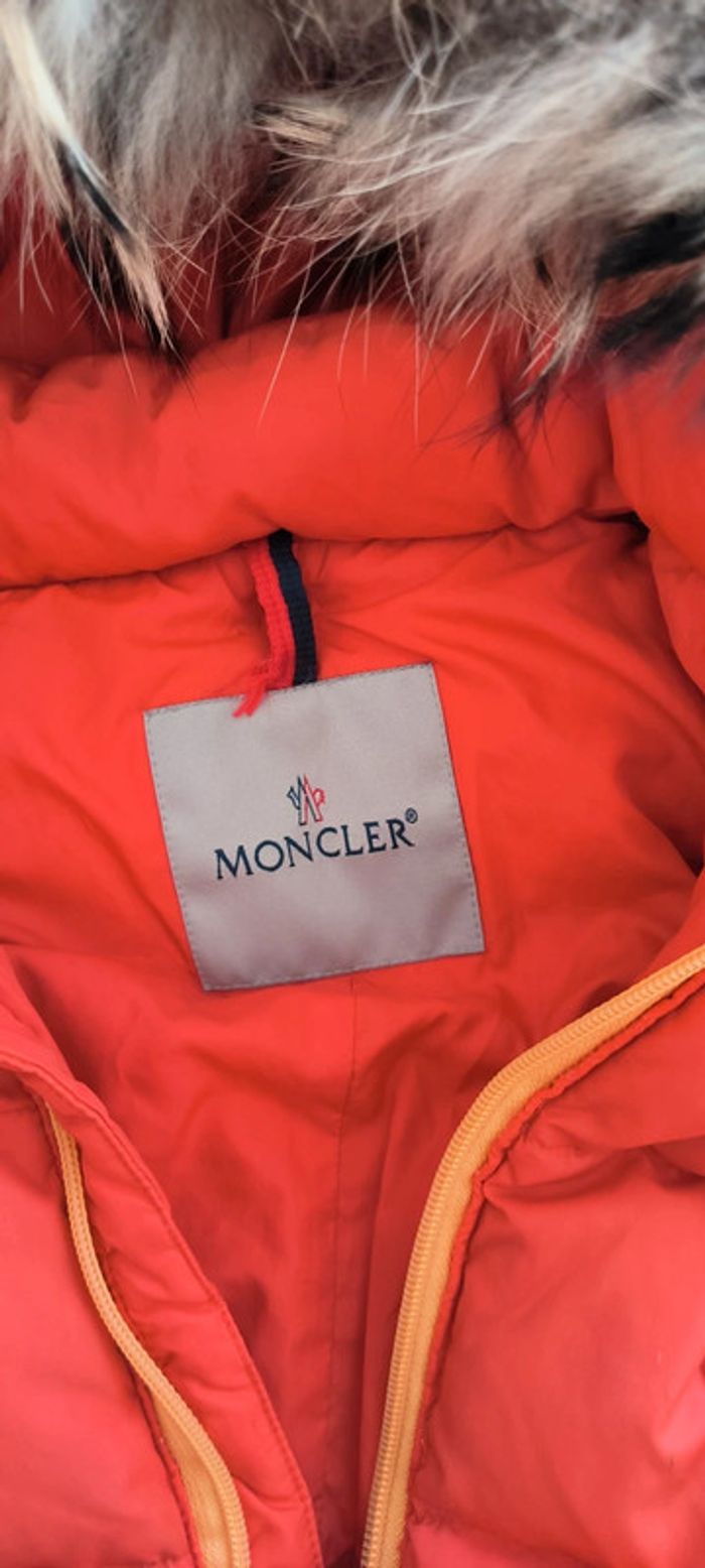 Combinaison pilote Moncler fausse fourrure - photo numéro 7