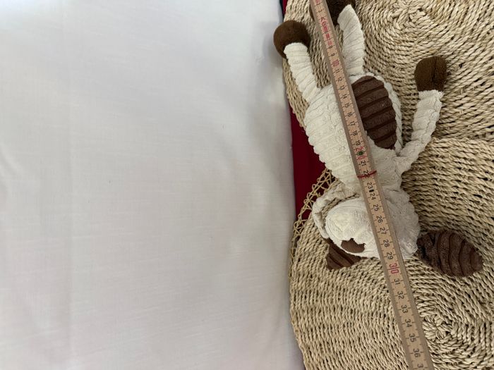 Peluche Chiot Cuddle Buddies en velours côtelé marron crème - photo numéro 5