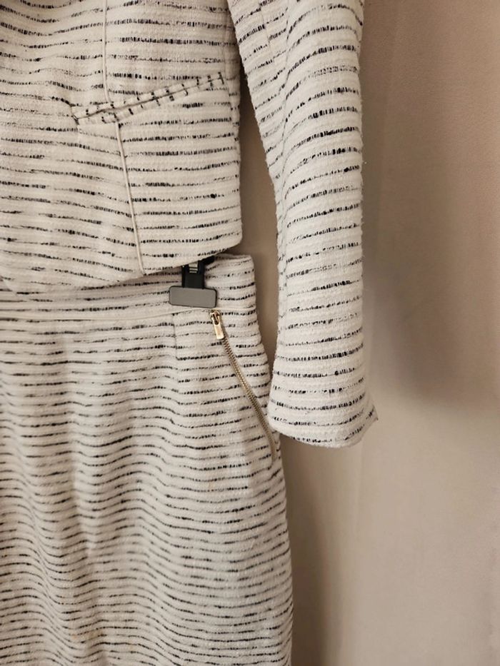 Tailleur jupe 38 veste 36 H&M - photo numéro 3