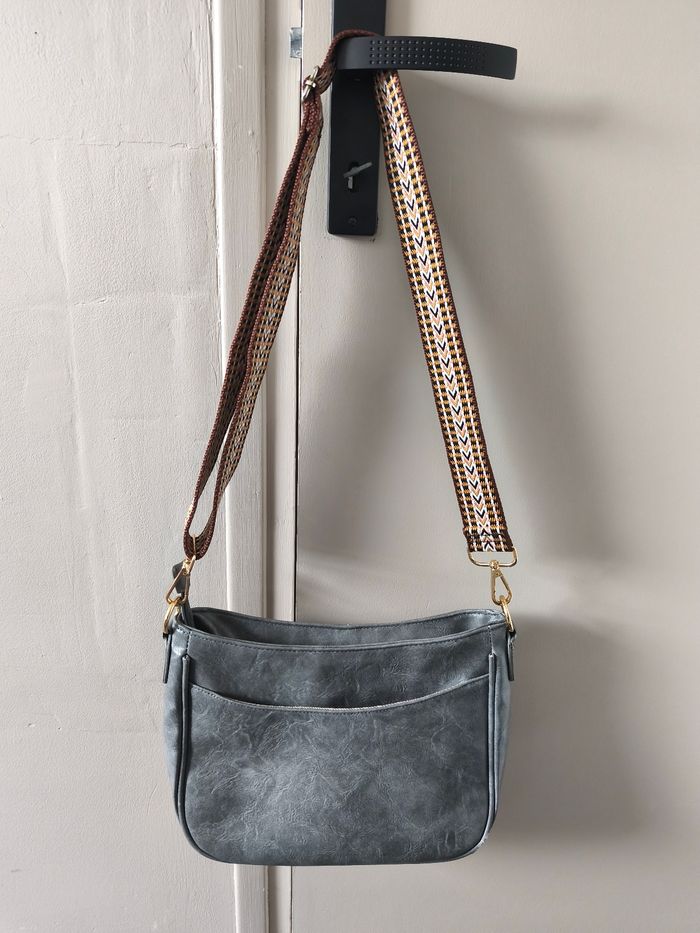 Sac à main / bandoulière femme gris - photo numéro 1
