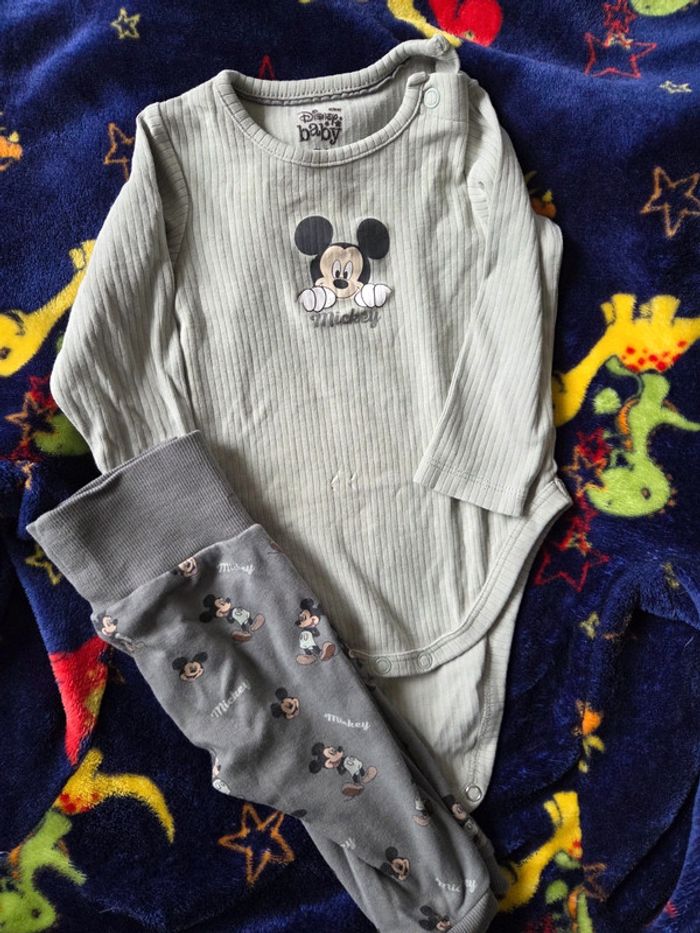 Ensemble Mickey 3-6mois