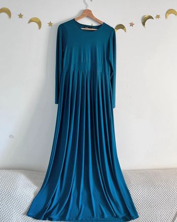 Robe Longue En Bleu Pétrole Taille M/L