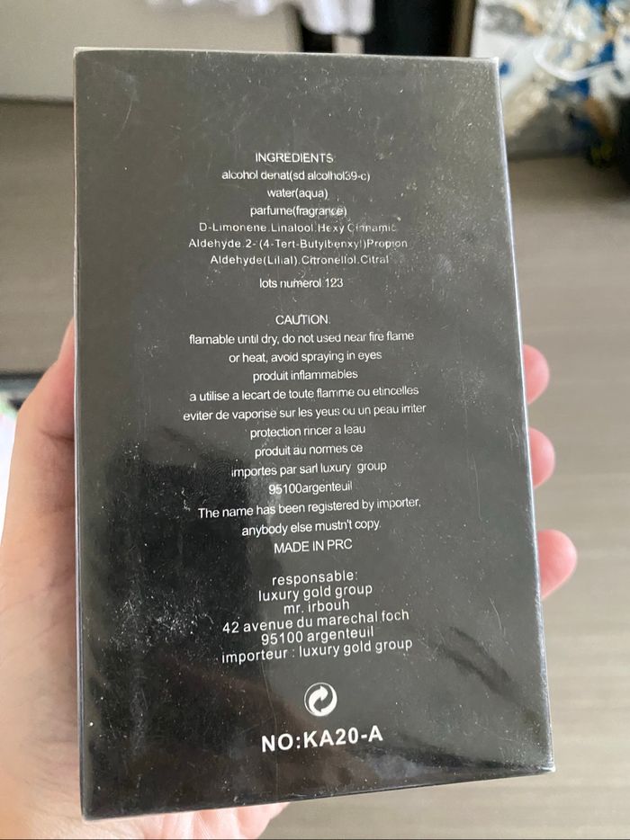 Eau de toilette neuve - photo numéro 2
