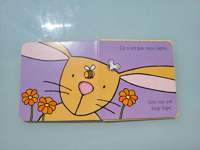 Livre à toucher Les Tout-doux Usborne 🐇 Où est mon lapin? 🐰 - photo numéro 6