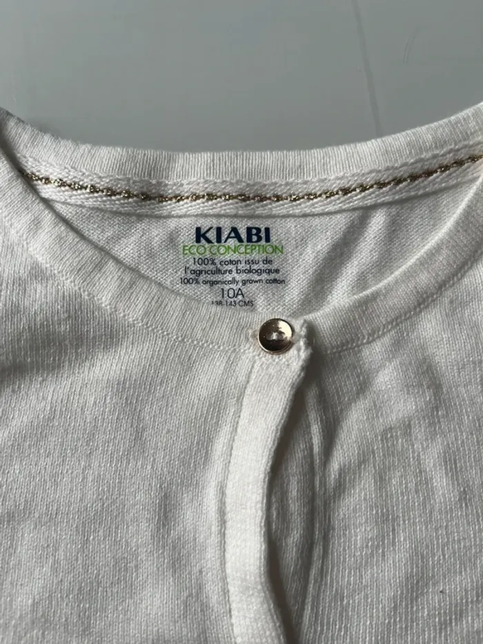 Gilet blanc - photo numéro 2