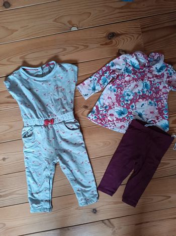 Lot mi-saison fille 12-18 mois comme neuf.29 articles.