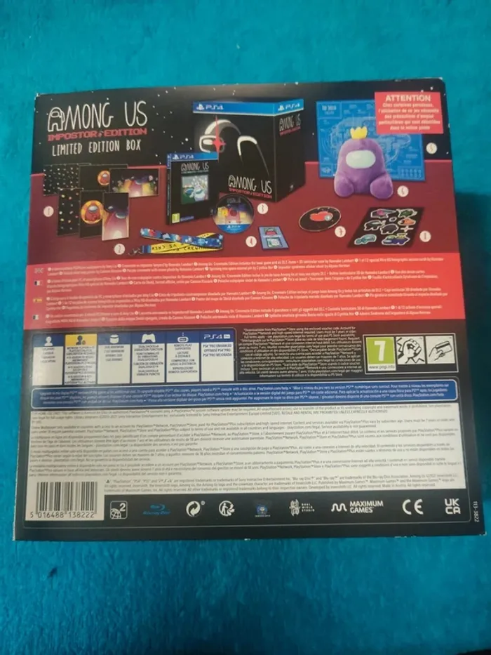 PS4 Among us impostor edition - photo numéro 2