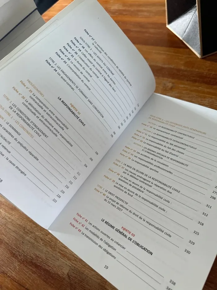 Livre cours de droit des obligations, édition, 2020 - photo numéro 8