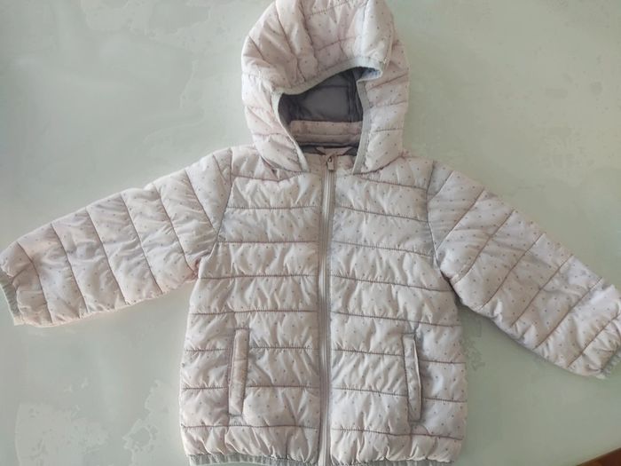 Doudoune rose légere taille 18 mois