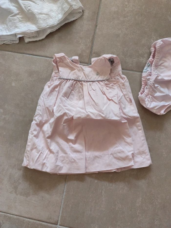 Lot 2 robes bébé fille 1 mois - photo numéro 2