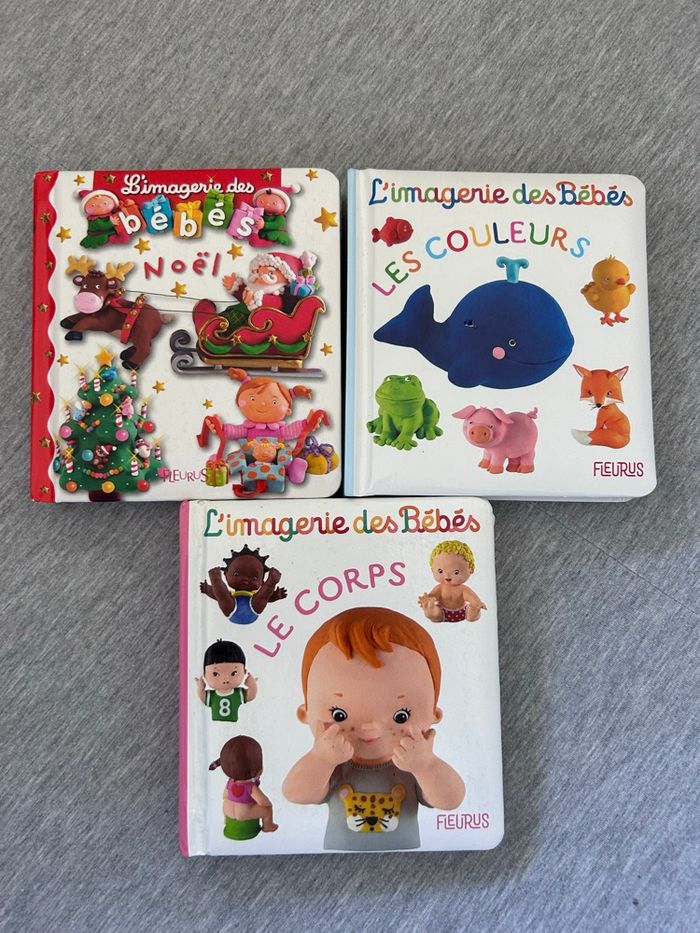 Livres bébé (lot de 3)