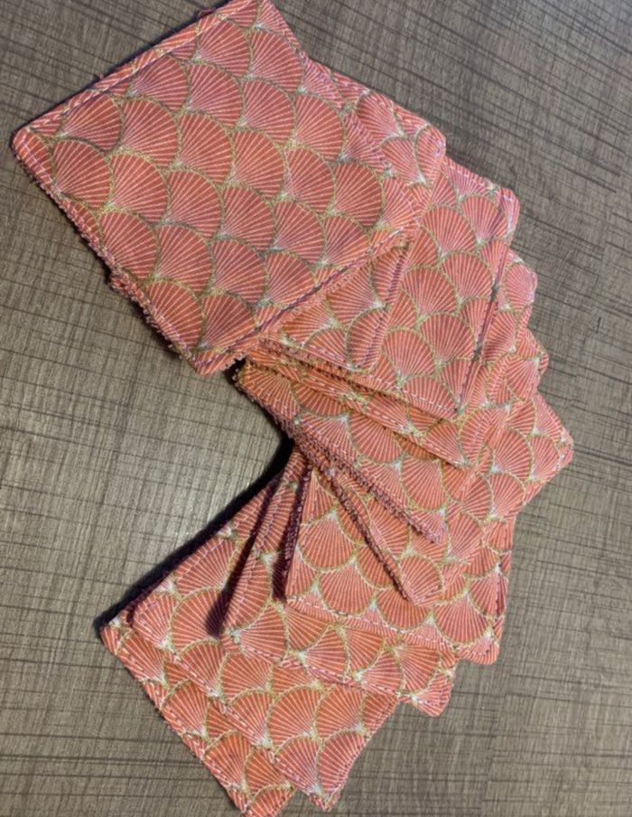 10 lingettes démaquillantes en coton bambou bio - photo numéro 3