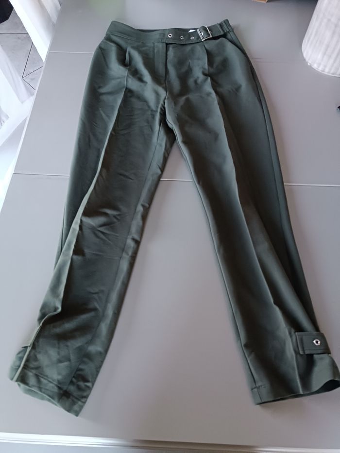 Pantalon classe kaki Tally weijl taille 36 - photo numéro 7
