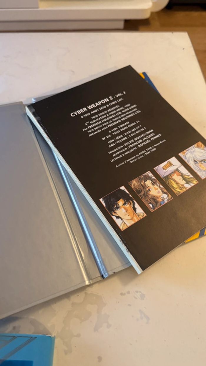📚 Lot 3 Tomes – Cyber Weapon Z par Andy Seto – Éditions Tonkam - photo numéro 16