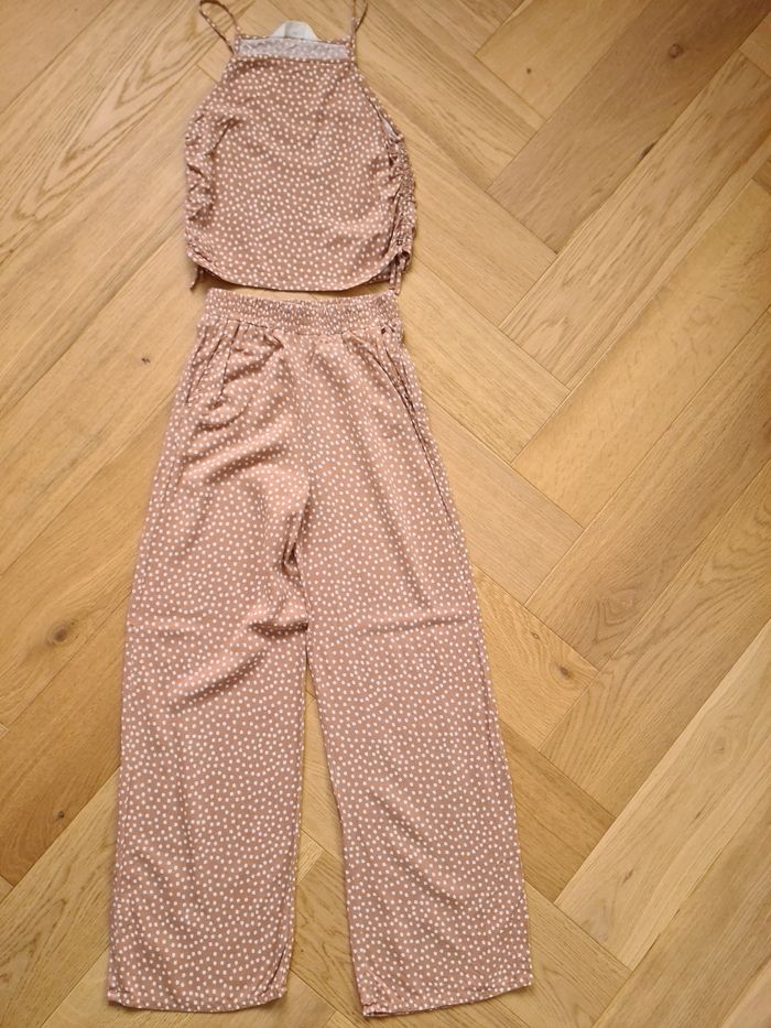 Pantalon large et débardeur 12 / 13 ans H&M - photo numéro 2