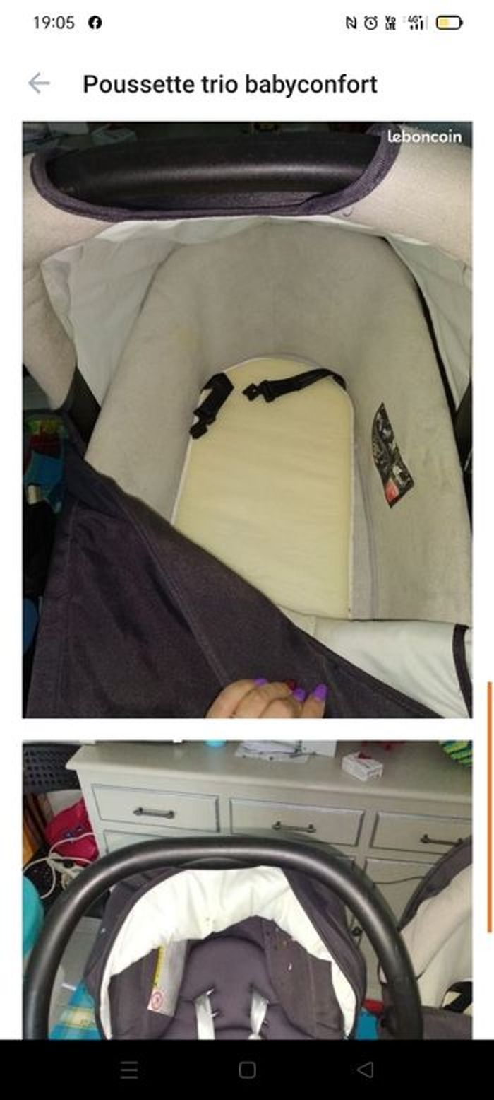 Poussette trio bébé confort - photo numéro 3