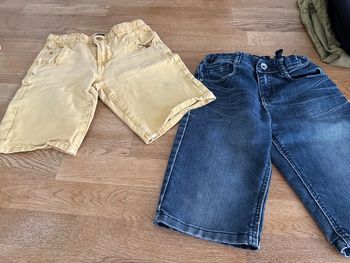 Lot de 2 shorts en jean garçon 8 ans