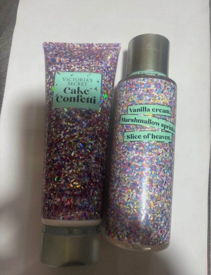 Ensemble crème et brume Victoria ´s secret Cake Confetti - photo numéro 2