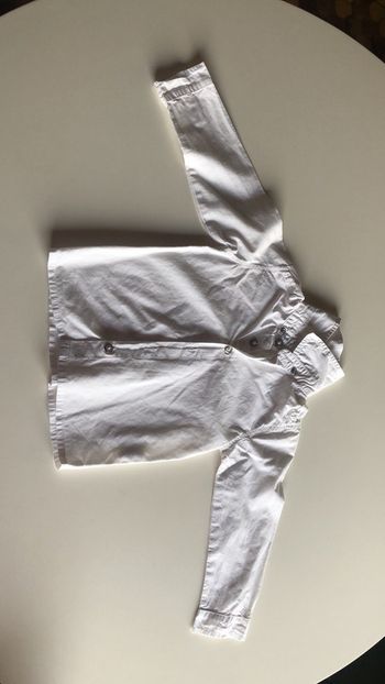 Chemise blanche 18 mois
