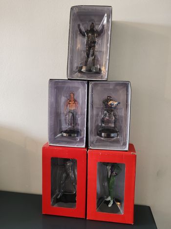 lot de 5 figurines de collection Eaglemoss