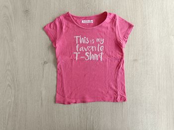 T-shirt In Extenso 6ans fille