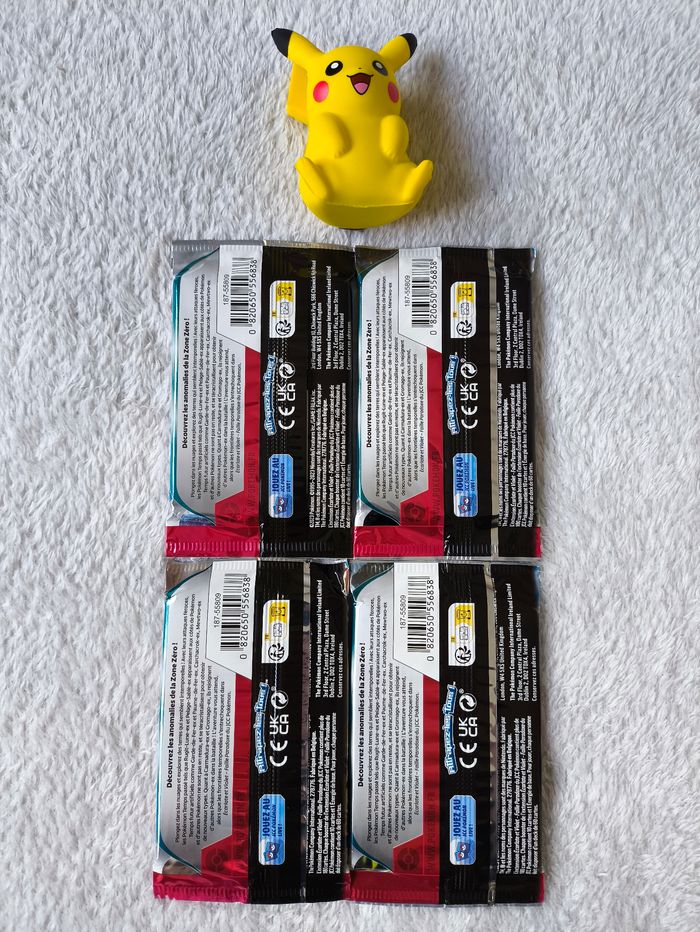 Artset de booster scellé pokémon faille paradoxe - photo numéro 3