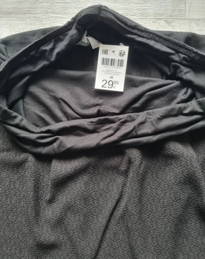 Jupe de grossesse noire taille 42 neuve - photo numéro 3