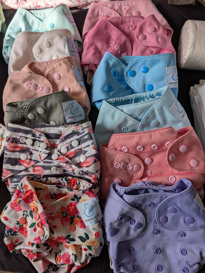 Lot couches lavables - photo numéro 4