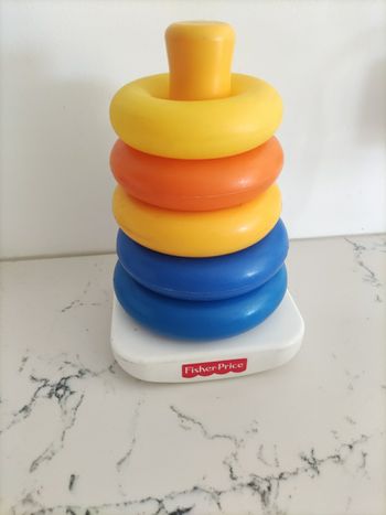 Pyramide 5 anneaux Fisher Price