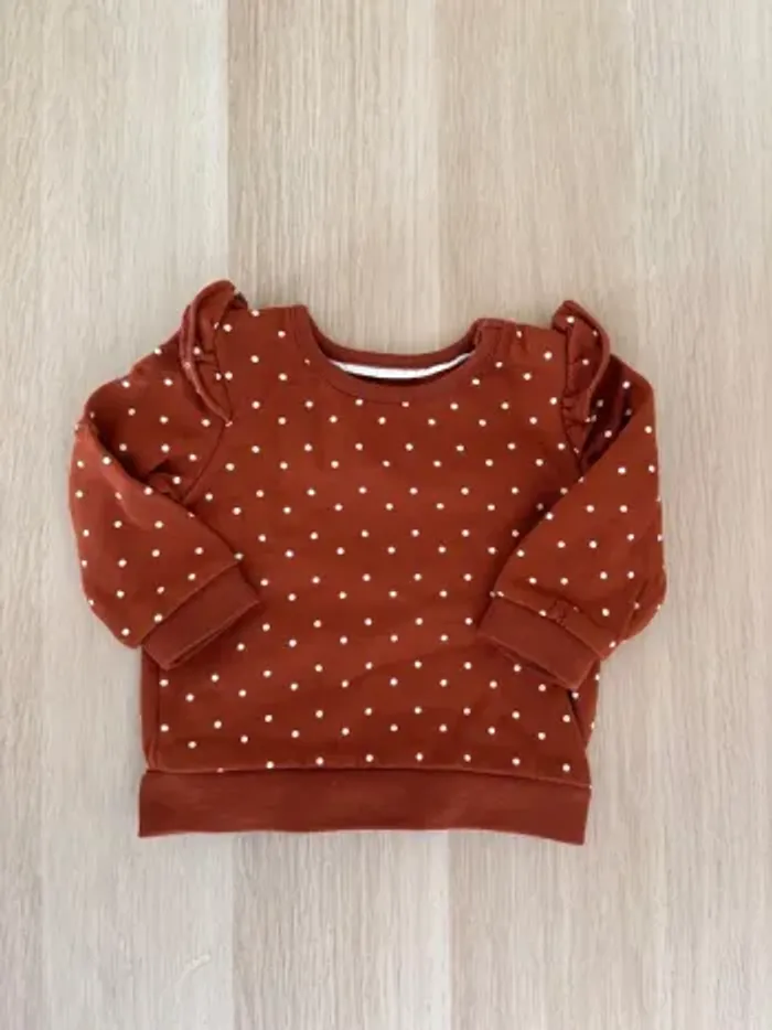 Sweat bébé fille 3m