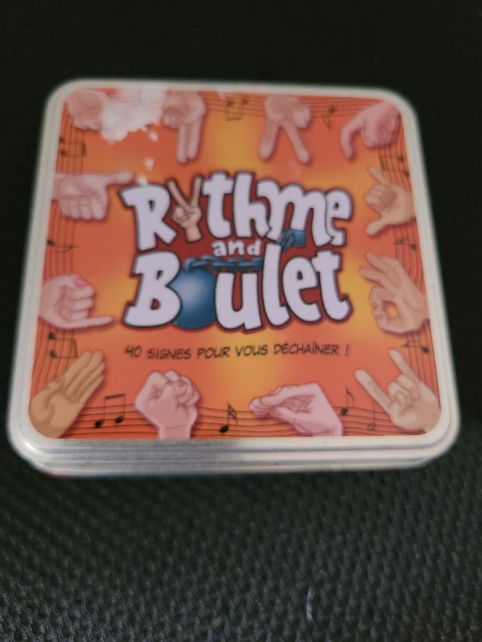 Jeux cartes Rythme and Boulet