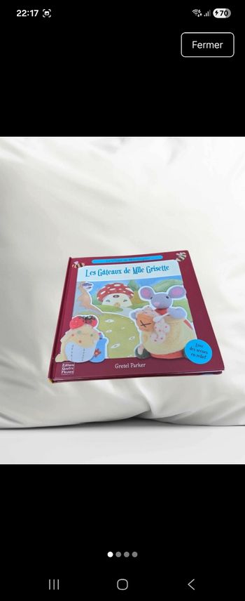 Livre enfant Les gâteaux de Mlle Grisette – Gretel Parker.
