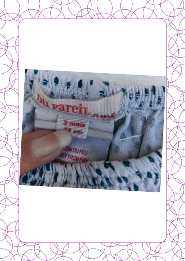 Ensemble 3 mois Du pareil au même - photo numéro 2