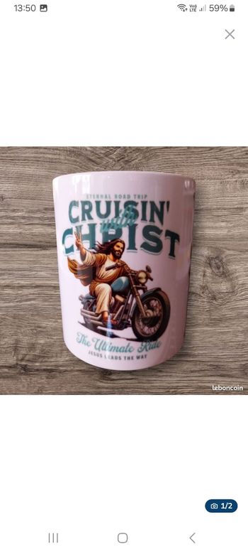 Mug motard
