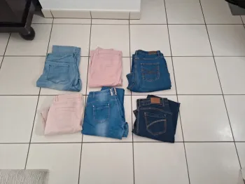 Lot de 6 jeans femme 44