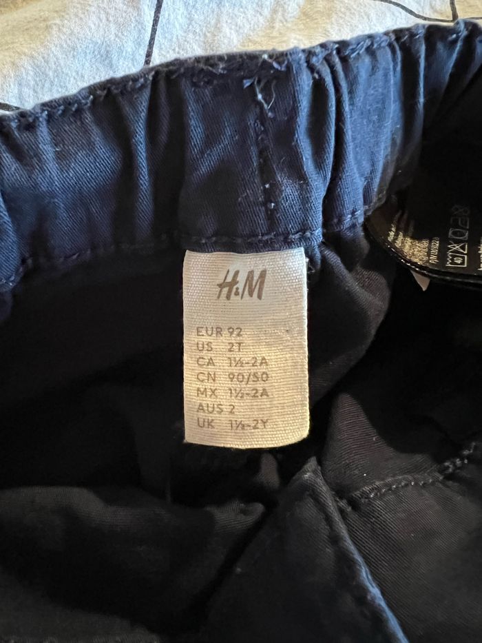 Pantalon garçon H&M 1,5 – 2 ans (Taille 92) - photo numéro 4