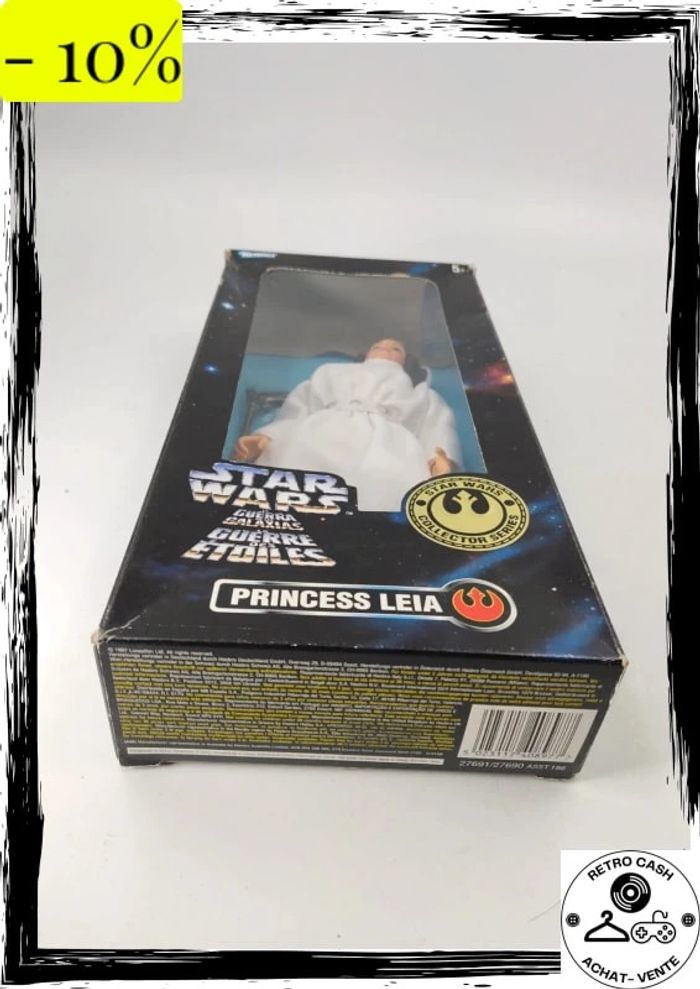 Star Wars Princess LEIA Kenner Collector séries 12" Collector Series Kenner Tri-Logo Europe - photo numéro 4