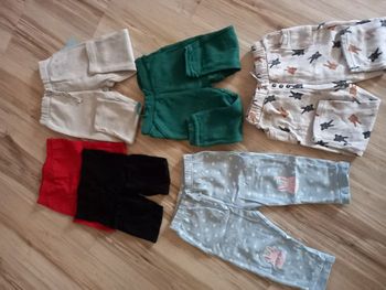 lot 6 pantalons 6M