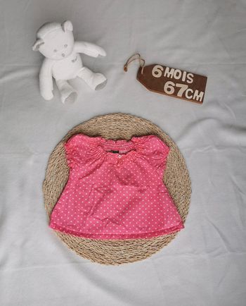 Blouse 👣 haut étoilé, tao, 6 mois