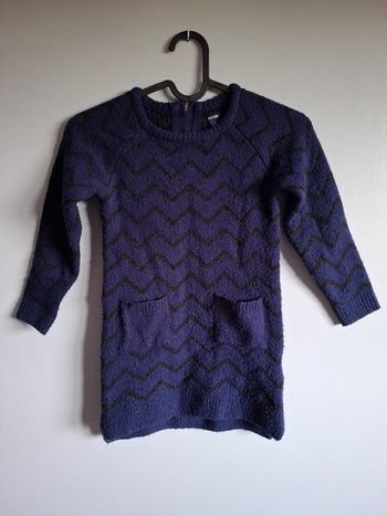 Robe épaisse manches longues 4 ans